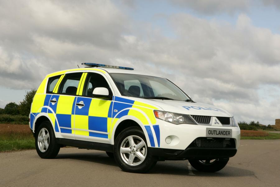 Mitsubishi Outlander UK Police Car '2008